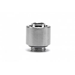 EK Water Blocks compatible EK-STC Classic Anschluss gerade G1/4 Zoll AG auf 13/10mm, nickel silber