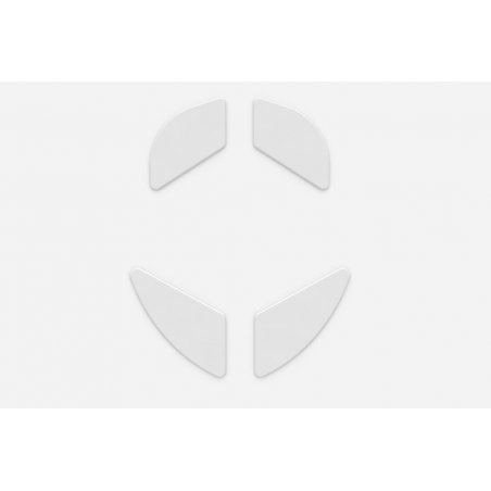 Glorious PC Gaming Race compatible Model O G-Skates - 1 Set, weiß