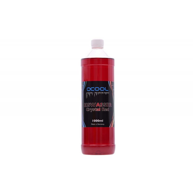 Alphacool compatible Eiswasser Crystal Red, 1000ml Fertiggemisch - rouge