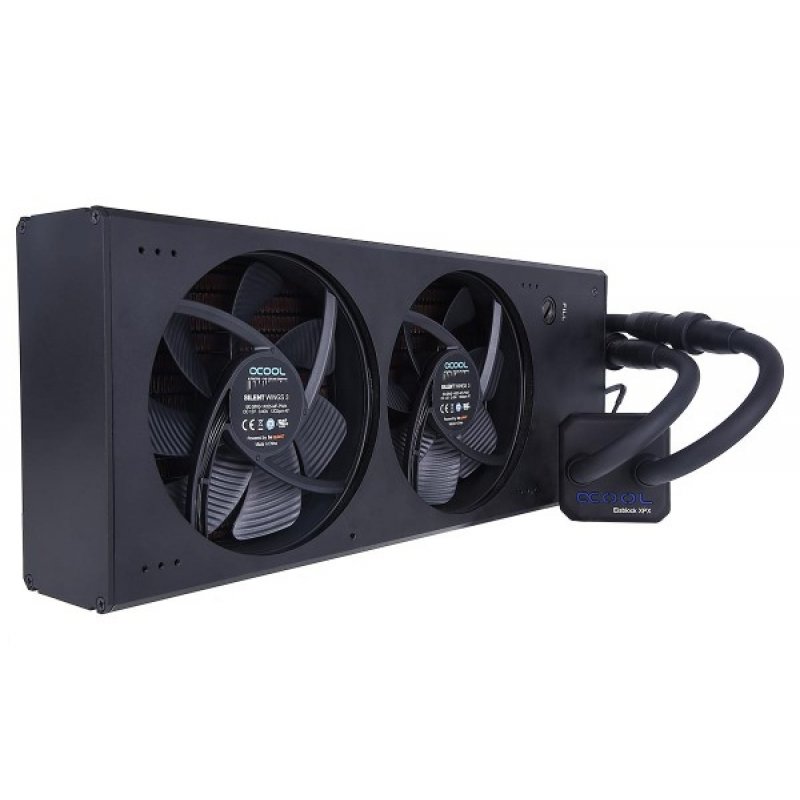 Alphacool compatible Eisbaer Extreme Liquid CPU Cooler 280 - Black Edition