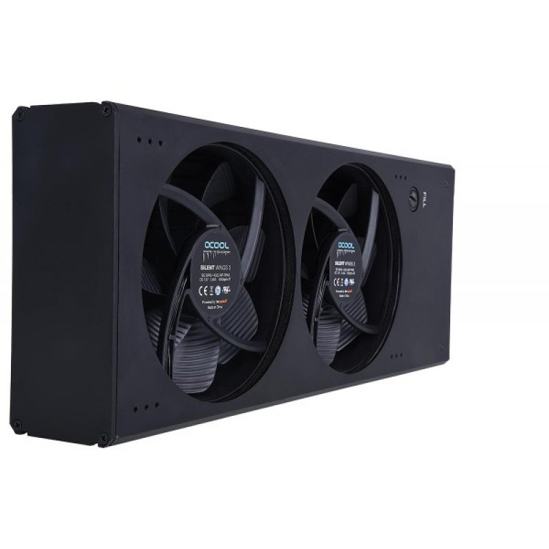 Alphacool compatible Eisbaer Extreme Liquid CPU Cooler 280 - Black Edition