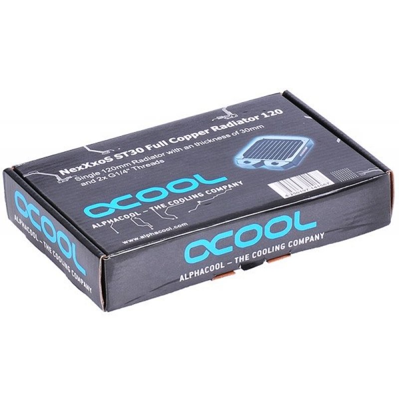 Alphacool compatible NexXxoS ST30 Full Copper 120mm Radiator