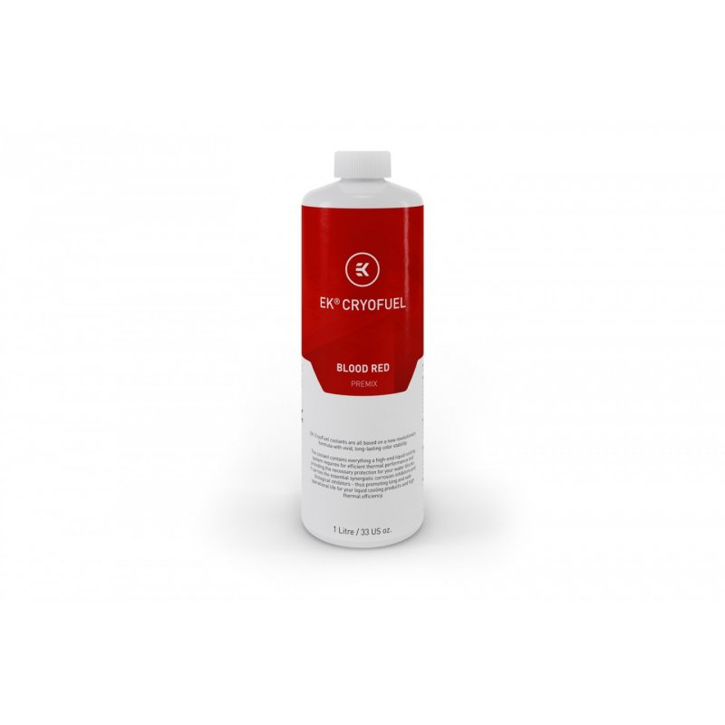 EK Water Blocks compatible EK-CryoFuel, 1000ml Fertiggemisch - Blood Red
