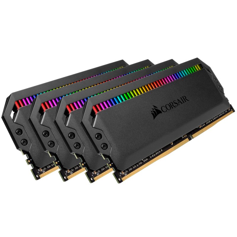 Corsair Dominator Platinum RGB module de mémoire 32 Go 4 x 8 Go DDR4 3200 MHz