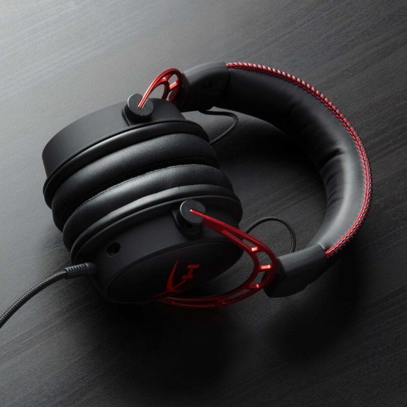 HyperX Cloud Alpha Gaming Headset - schwarz/rot