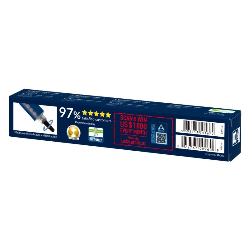 ARCTIC MX-4 combiné de dissipateurs thermiques Pâte thermique 8,5 W/m·K 45 g