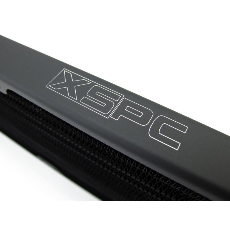XSPC compatible TX360 Crossflow Ultrathin Radiator - 360mm, noir
