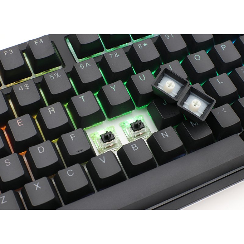 Ducky ONE 2 RGB clavier USB Allemand Noir