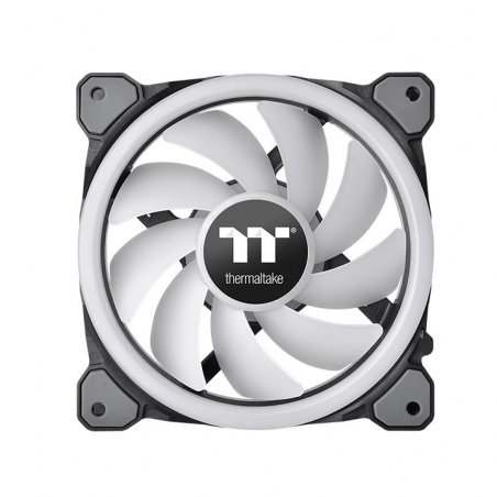 Thermaltake Riing Trio 12 LED RGB Radiator Fan TT Premium Edition Boitier PC Ventilateur 12 cm Noir