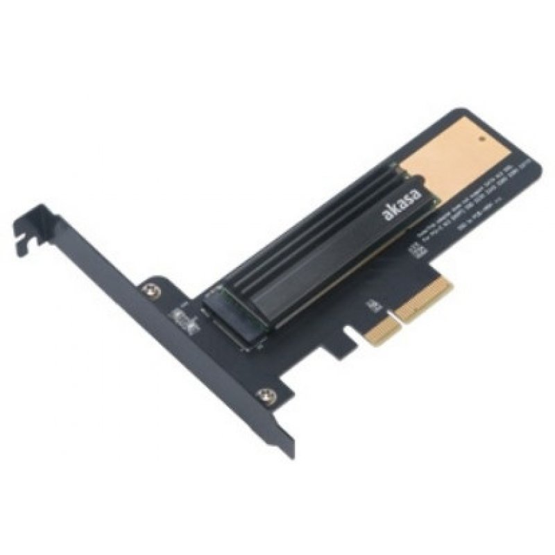 Akasa compatible M.2 X4 PCI-E 3.0 Adapter Karte - schwarzes PCB