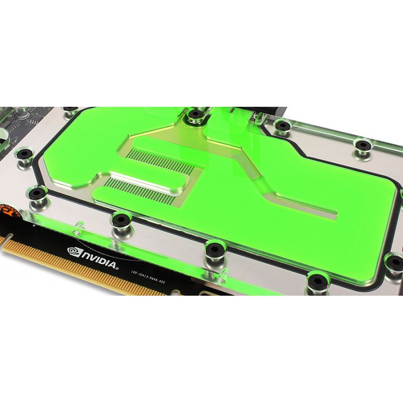 EK Water Blocks compatible EK-CryoFuel Solid Premix, Neon vert - 1000ml