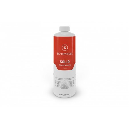 EK Water Blocks compatible EK-CryoFuel Solid Premix, Scarlet rouge - 1000ml