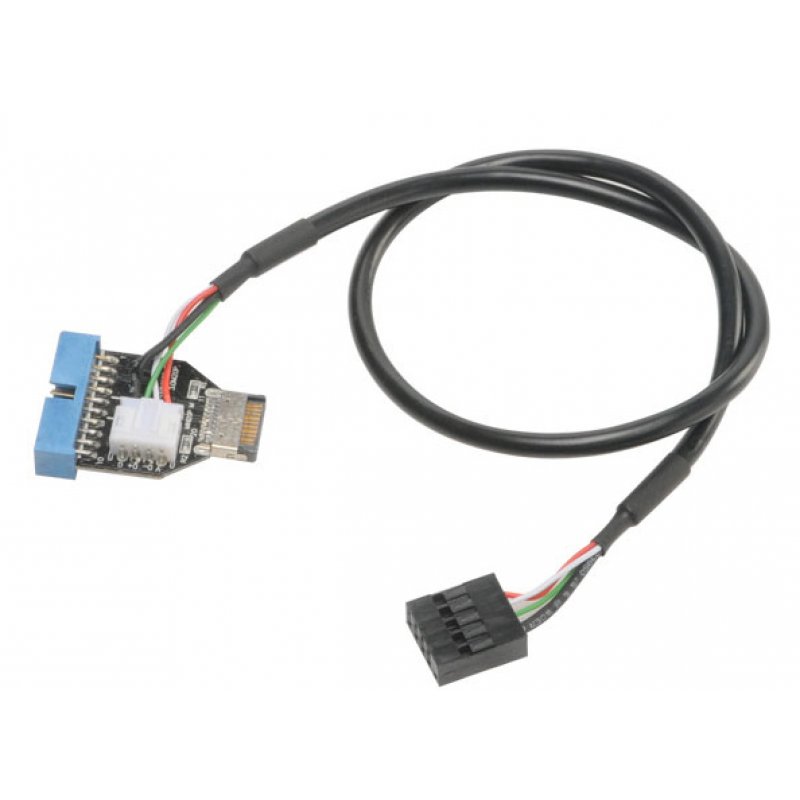 Akasa compatible Adapter intern USB 3.1 zu intern USB 3.0 - 40 cm