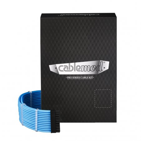 CableMod compatible PRO ModMesh RT-Series ASUS ROG / Seasonic Cable Kits - Bleu