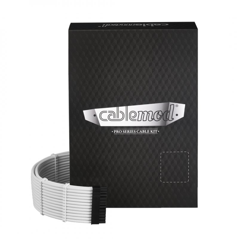 CableMod compatible PRO ModMesh RT-Series ASUS ROG / Seasonic Cable Kits - Blanc