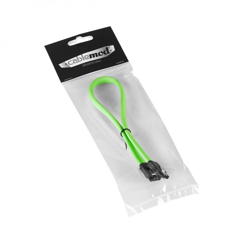 CableMod compatible ModMesh SATA 3 Cable 60cm - Vert
