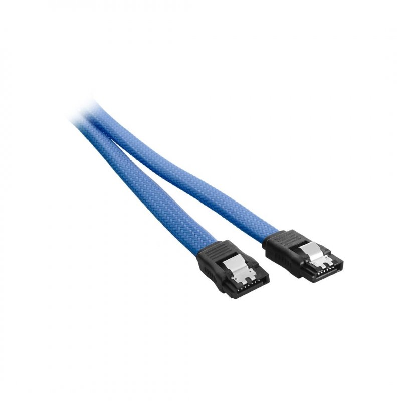 CableMod compatible ModMesh SATA 3 Cable 30cm - hellblau