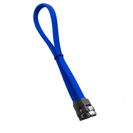 CableMod compatible ModMesh SATA 3 Cable 30cm - Bleu