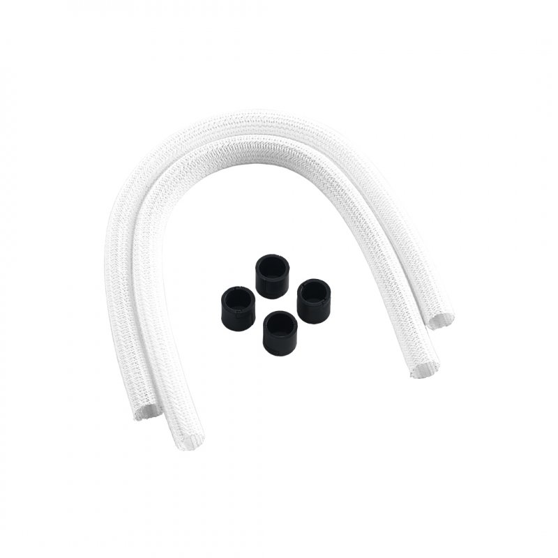 CableMod compatible AIO Sleeving Kit Series 2 fur EVGA CLC / NZXT Kraken - Blanc