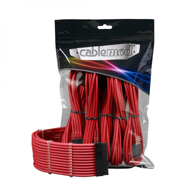 CableMod compatible PRO ModMesh Cable Extension Kit - Rouge