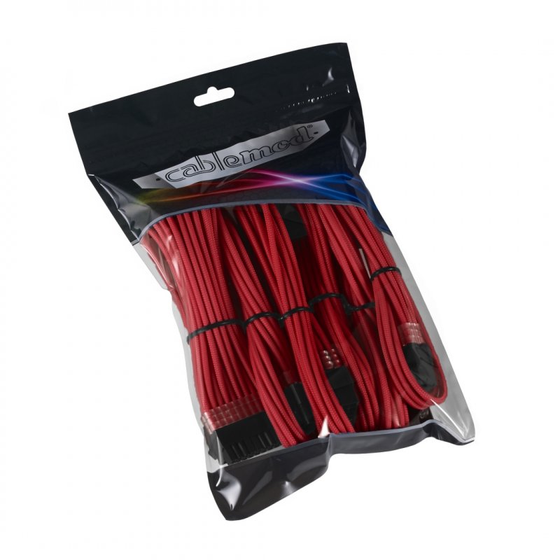 CableMod compatible PRO ModMesh Cable Extension Kit - Rouge
