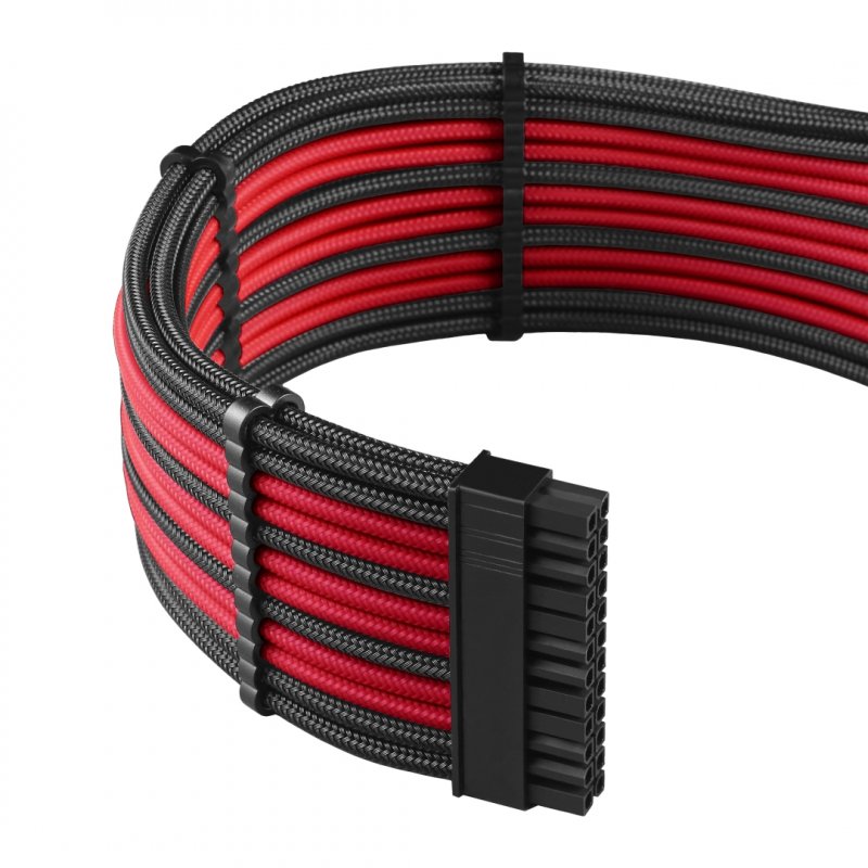 CableMod compatible PRO ModMesh Cable Extension Kit - schwarz/rot
