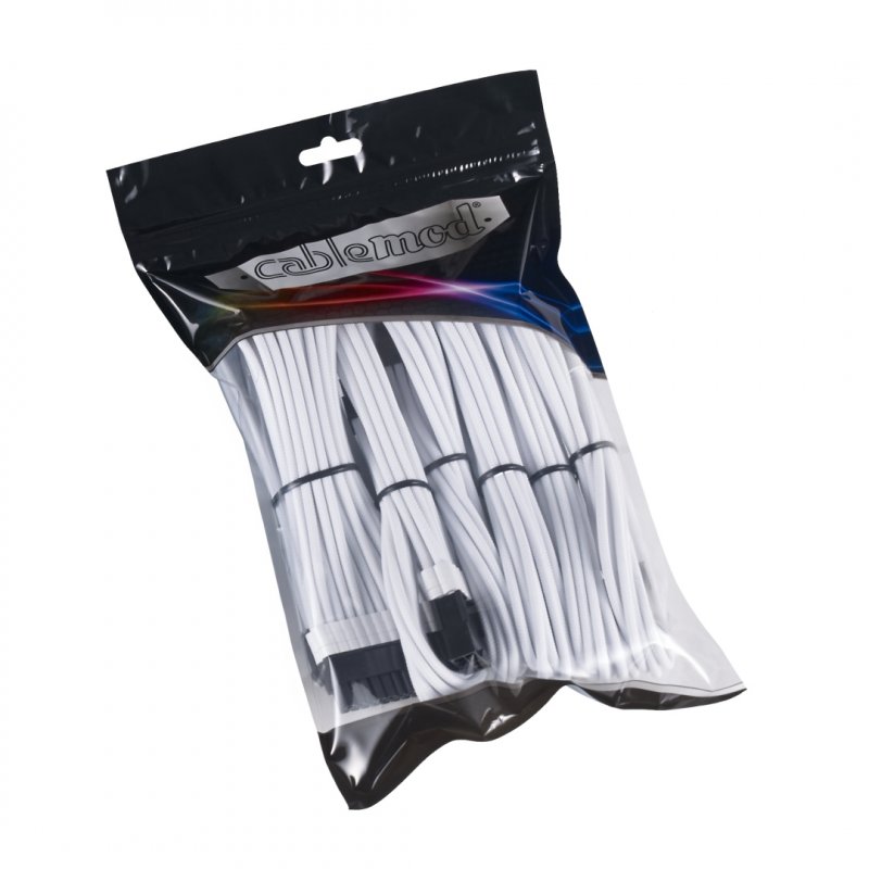 CableMod compatible PRO ModMesh Cable Extension Kit - weiß