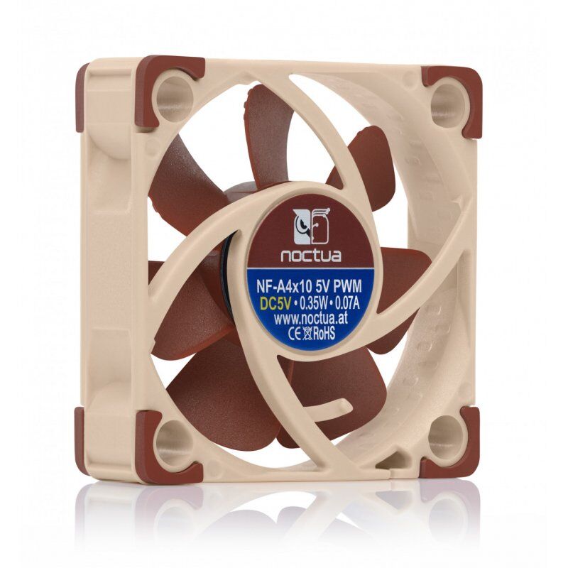 STOCK1 - Noctua NF A4x10 5V PWM Boitier PC Ventilateur 4 cm Marron