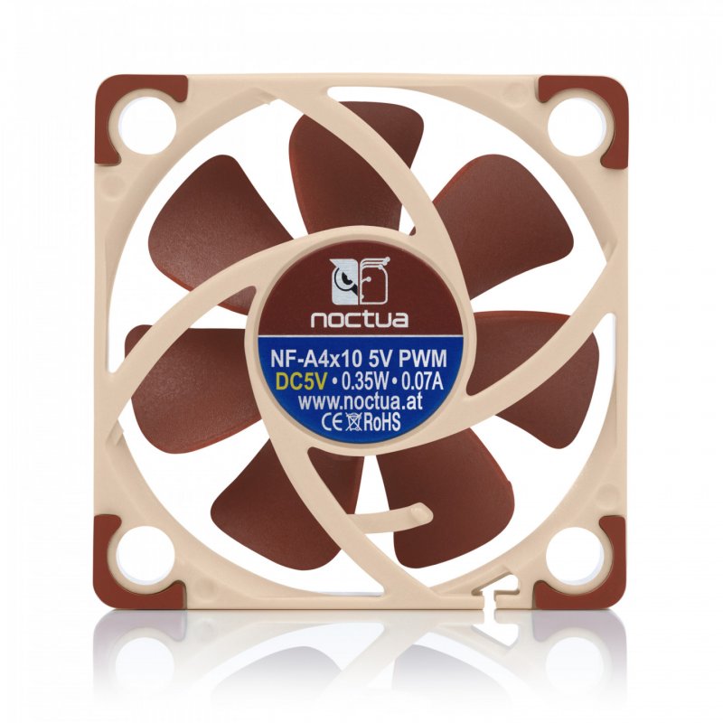 Noctua NF A4x10 5V PWM Boitier PC Ventilateur 4 cm Marron