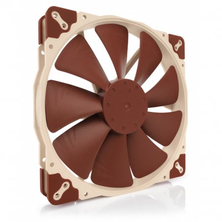 Noctua NF-A20 Boitier PC Ventilateur 20 cm Beige, Marron
