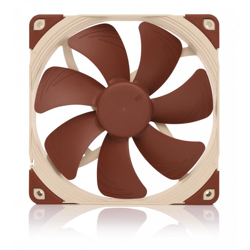 Noctua NF-A14 Boitier PC Ventilateur 14 cm Beige, Marron