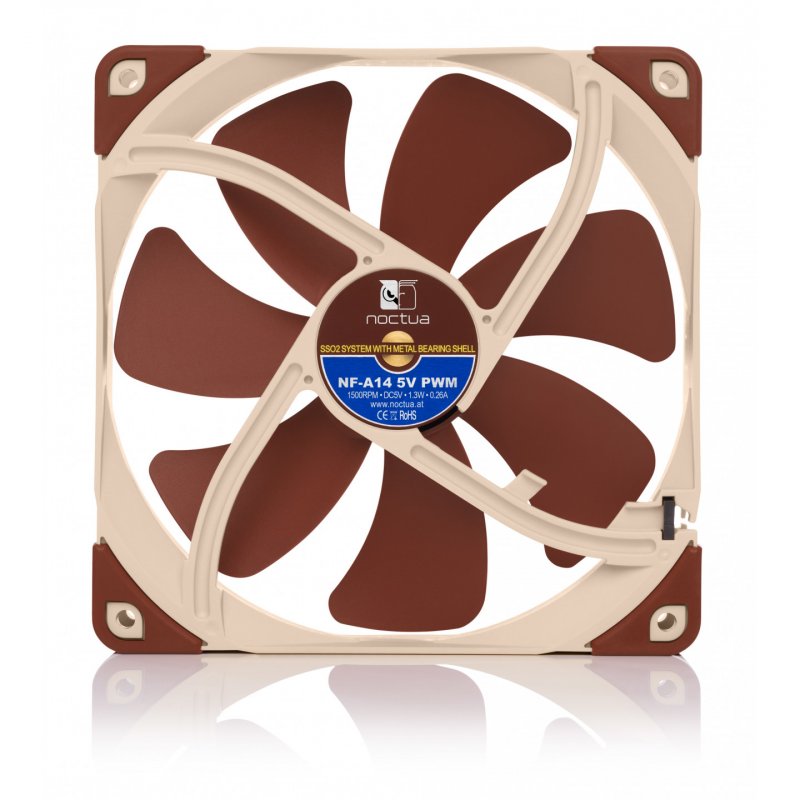 Ventilateur Noctua compatible NF-A14 5V PWM - 140mm