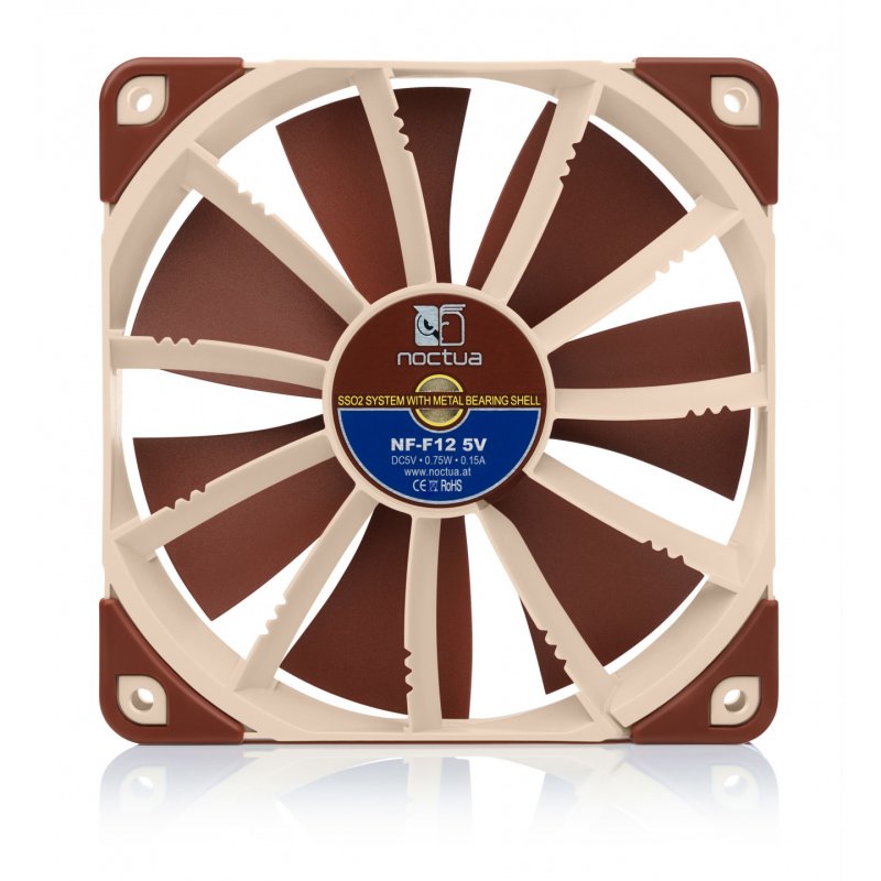 Noctua compatible NF-F12 5V Lüfter - 120mm