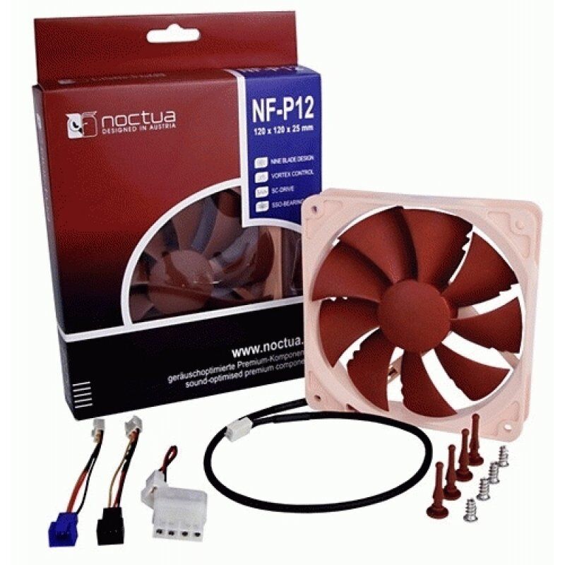 Noctua NF-P12 système de refroidissement d’ordinateur Boitier PC Ventilateur