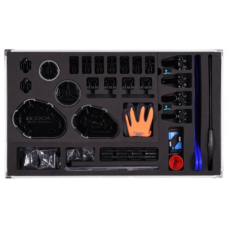 Alphacool compatible Eiskoffer Professional - Bending & Measuring Kit für Hardtubes