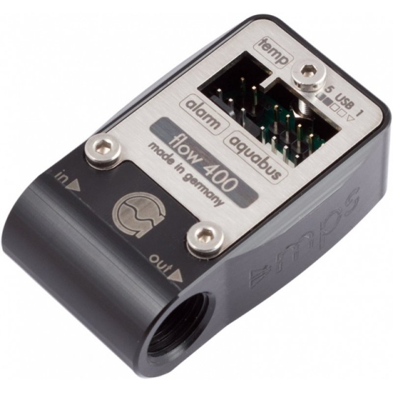 aqua computer compatible Durchflusssensor mps flow 400, incl. USB-Anschluss