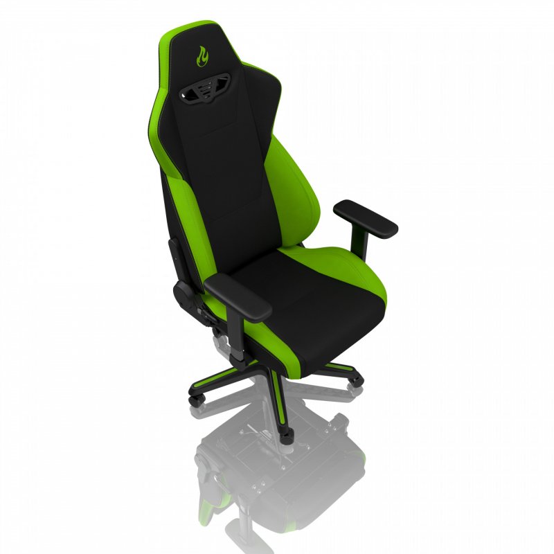 Nitro Concepts S300 Universal gaming chair Upholstered padded seat Black, Green