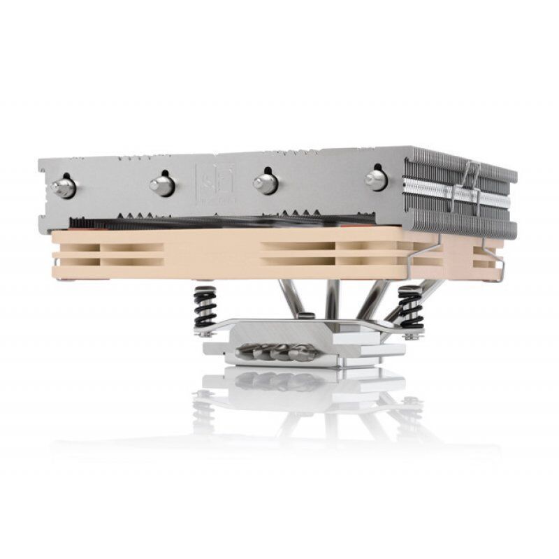 Noctua NH-L12S computer cooling system Processor Cooler 12 cm Beige, Nickel