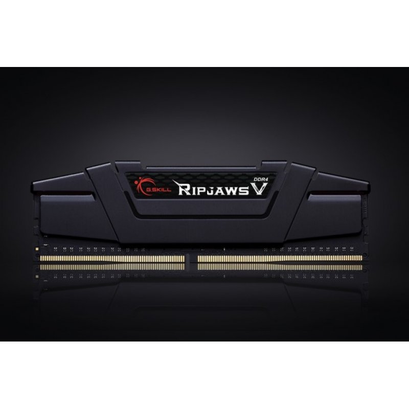 G.SKILL RAM Ripjaws V - 32 GB (2 x 16 GB Kit) - DDR4 3200 UDIMM CL16 - Schwarz