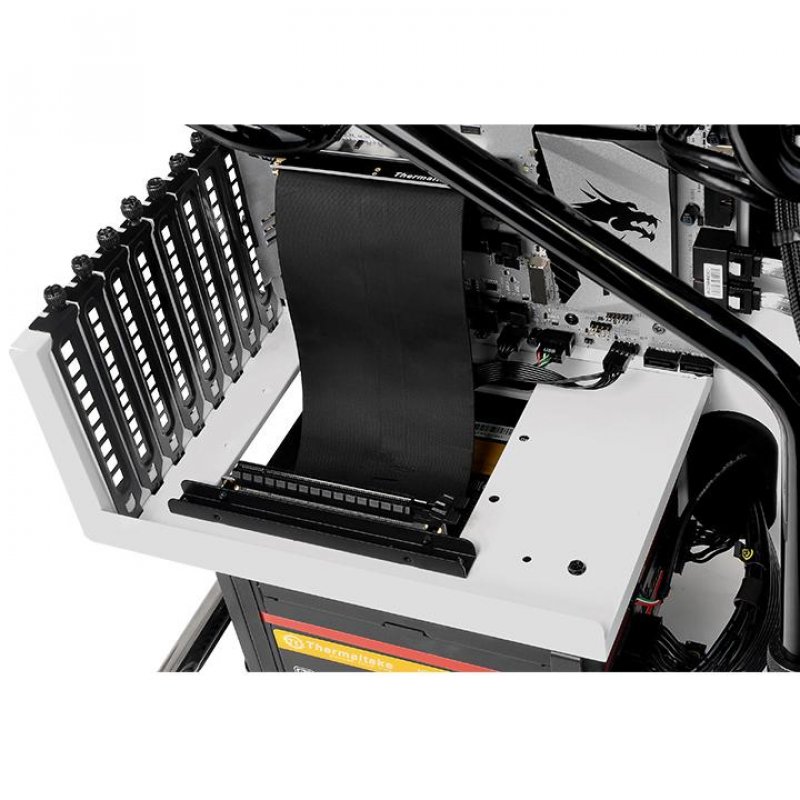 Câble d'alimentation interne Thermaltake compatible PCIe x16 (Noir, 0,35 m)