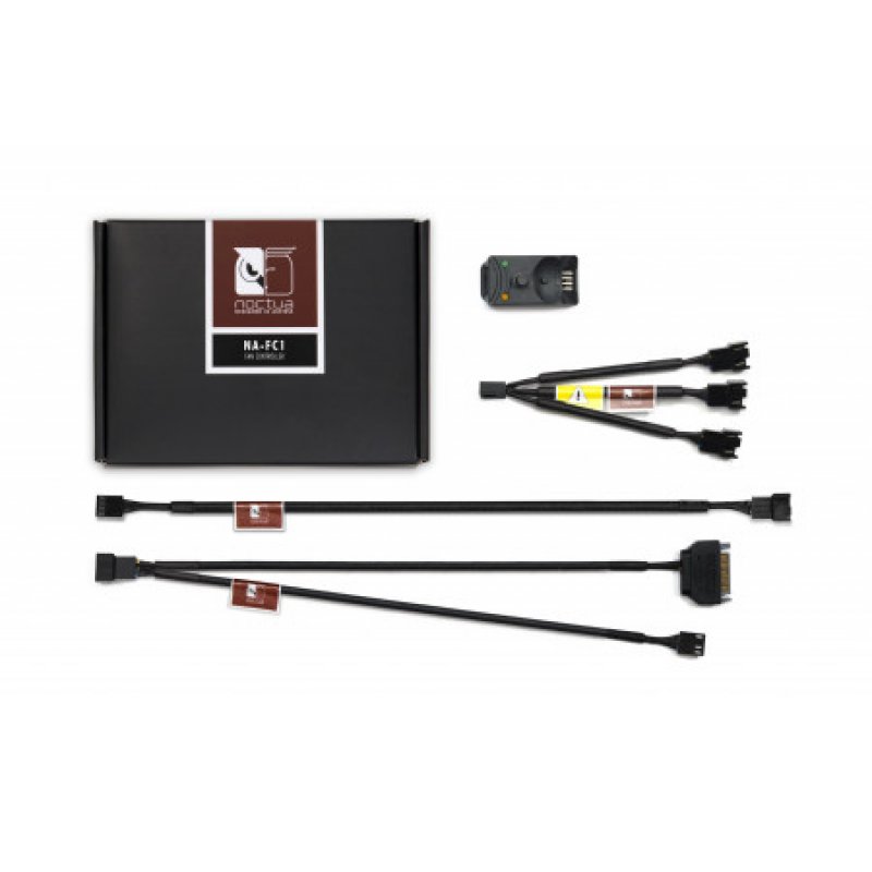 Noctua NA-FC1 fan speed controller 3 channels Black