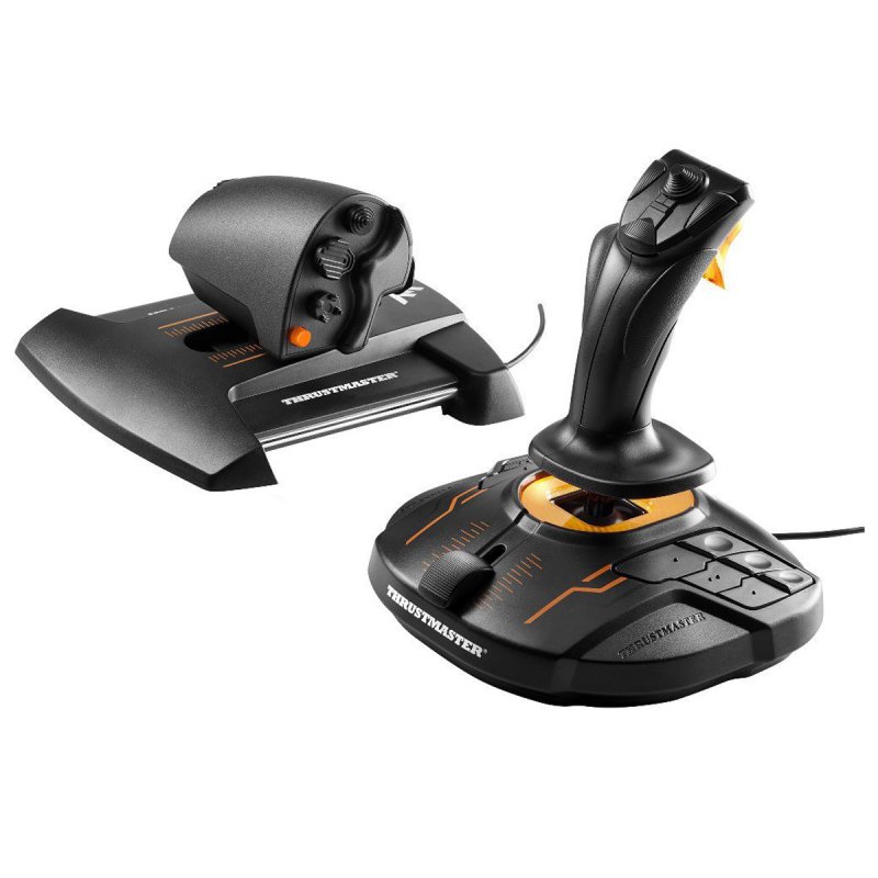 Thrustmaster T-16000M FCS HOTAS joystick et manette des gaz compatible PC