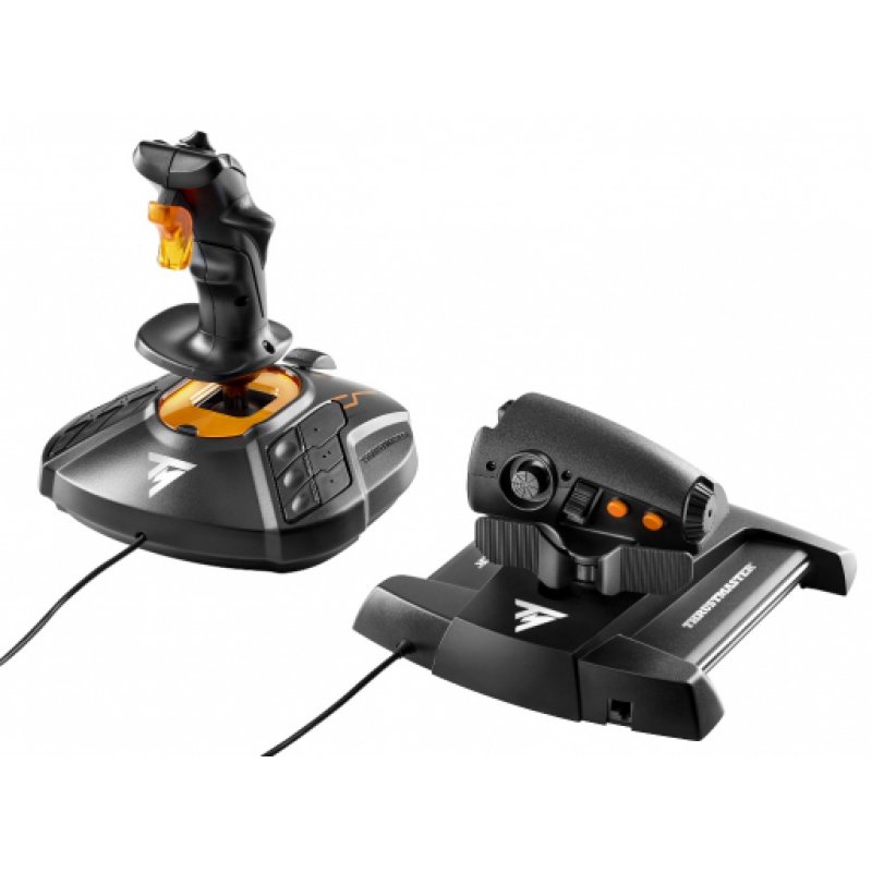 Thrustmaster T-16000M FCS Hotas Black, Orange USB Joystick Analogue / Digital MAC, PC
