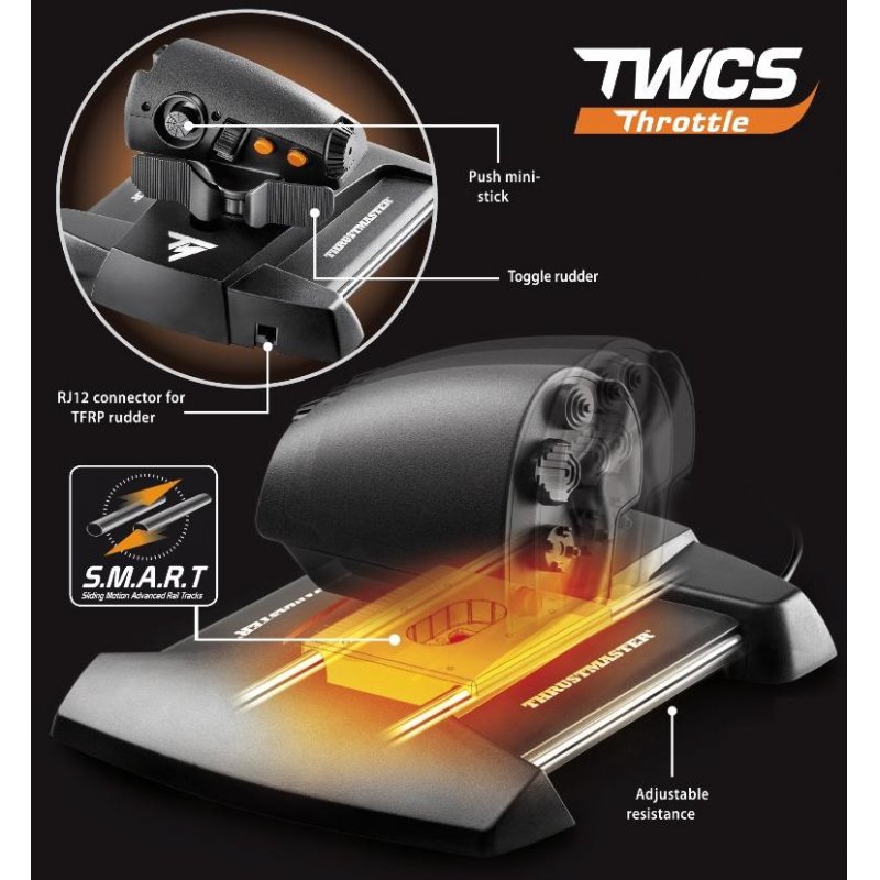 Thrustmaster T.16000M FCS Flight Pack