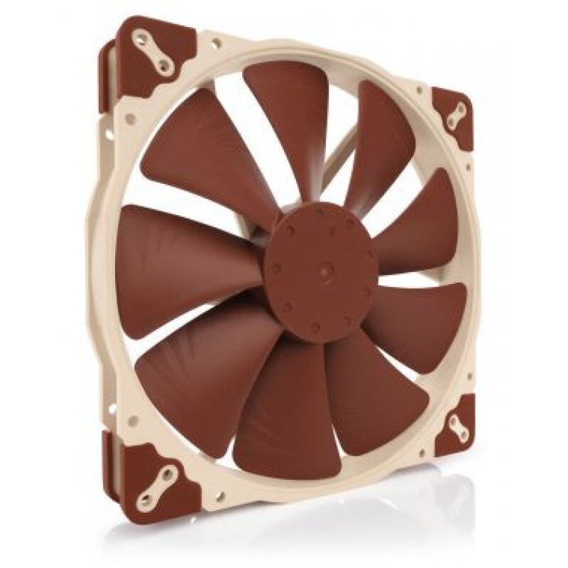 STOCK1 - Noctua NOC-NF-A20-PWM Boitier PC Ventilateur 20 cm Beige, Marron 1 pièce(s)