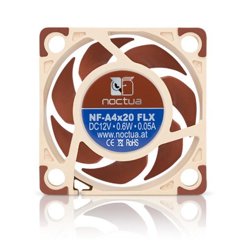 STOCK1 - Noctua NF-A4x20 FLX Boitier PC Ventilateur 4 cm Beige, Marron