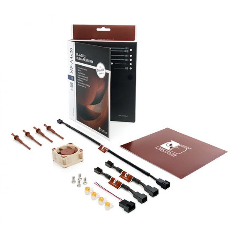 STOCK1 - Noctua NF-A4x20 FLX Boitier PC Ventilateur 4 cm Beige, Marron