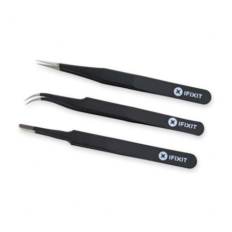 iFixit compatible Precision Tweezer Set PRO - Set mit 3 Präzisions-Pinzetten