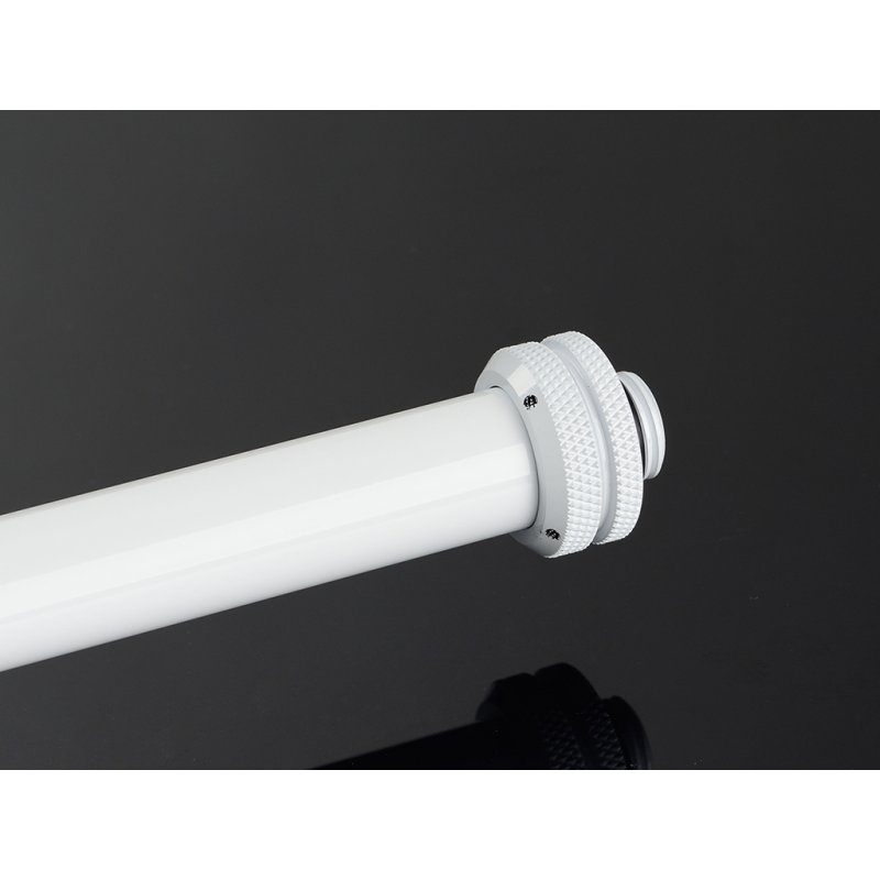 Bitspower None Chamfer Brass Hard Tubing 16MM AD, 300mm - white