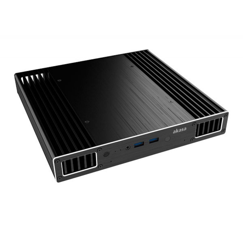 Akasa compatible Plato X7 UCFF-Gehäuse (Intel NUC), OEM - schwarz